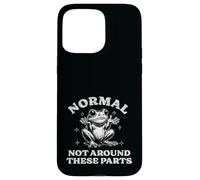 Vintage Distressed Froggy Gift, Funny Not Normal Weird Frog Case for iPhone 15 Pro Max