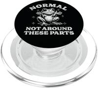 Vintage Distressed Froggy Gift, Funny Not Normal Weird Frog PopSockets PopGrip for MagSafe