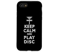 Vintage Distressed Keep Calm and Play Disc Golf Basket Case for iPhone SE (2020) / 7/8