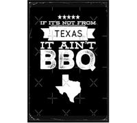 Vintage Distressed Texas Bbq Pride Funny Posters Tin Signs for Kitchen Home Office Bar Cafe Decor 8x12 Inch