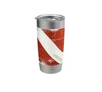 Vintage Dive Flag | Scuba Diving Stainless Steel Insulated Tumbler