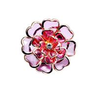 Vintage DIY Metal Flower Shaped Button Cover for Shirt Buttons | Removable Button Cover Clip Style Jewellery for Women Blouse | for Grandma Women Mother F, Se référer au descriptif, refer to the