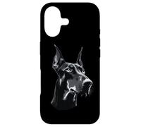 Vintage Dobermann Dog Doberman Pinscher Head Case for iPhone 17