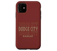 Vintage Dodge City Kansas Case for iPhone 11