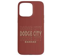 Vintage Dodge City Kansas Case for iPhone 15 Pro Max
