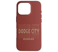 Vintage Dodge City Kansas Case for iPhone 16 Pro