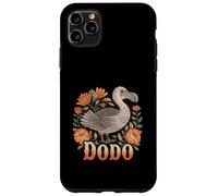 Vintage DODO Extinct Bird Floral Retro Style Case for iPhone 11 Pro Max