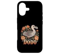 Vintage DODO Extinct Bird Floral Retro Style Case for iPhone 17