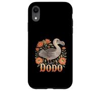 Vintage DODO Extinct Bird Floral Retro Style Case for iPhone XR