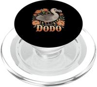Vintage DODO Extinct Bird Floral Retro Style PopSockets PopGrip for MagSafe