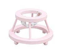Vintage Dollhouses Accessory 1/12 Miniature Baby Walker with Simulation Detailing for Dollhouses Display Collectible Toy Wood Walker