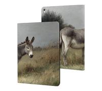 Vintage Donkey Grass Slim Protective Case Auto Wake Sleep Cover Kickstand Compatible with ipad Pro/2016 ipad Pro (9.7in)