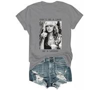 Vintage Don't Be A Lady Be A Legend T-Shirt, Unisex Shirt Grey