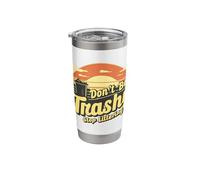Vintage Don't Be Trashy Anti Littering Trash Anti-Litter Stainless Steel Insulated Tumbler