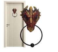 Vintage Door Knocker Deep Creature Octopus Wall Sculpture | Door Knocker Figurine for Theme Cafe, Home Door Accessories