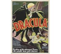 Vintage Dracula (1931) Poster A4/A3 Classic Horror Film Movie Print Wall Art (A2 420 x 594mm)