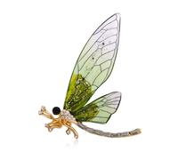 Vintage Dragon Fly Brooch Fashion Clothes Pin Simple Lapel Pin Women Jewelry Clothing Jewelry Dress Accessories, b