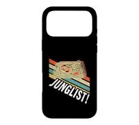 Vintage Drum And Bass Party 80s DJ Rave Turntable Junglist Case for iPhone 17 Pro Max