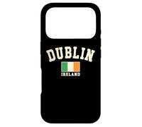 Vintage Dublin Ireland Irish Flag Souvenir Retro Graphic Case for iPhone 17 Pro