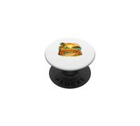 Vintage Dunedin Florida Sunset Gulf Coast Beaches Graphic PopSockets Adhesive PopGrip