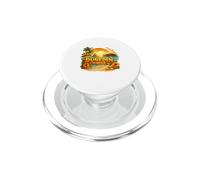 Vintage Dunedin Florida Sunset Gulf Coast Beaches Graphic PopSockets PopGrip for MagSafe