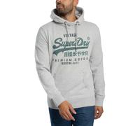Vintage Duo Classic Pullover Hoodie Ice Grey Marl 3XL