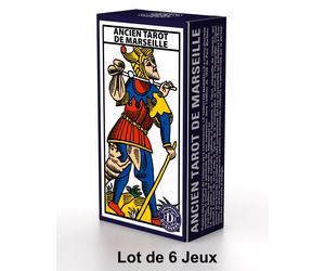 Vintage Dusserre Marseille Tarot Deck Set Of 6 Card Games