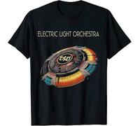 Vintage E%Lect%RIC Light O%Rche%Stra Mr Bl%Ue Sky Rock Unisex, Men, Women Tee,T-Shirt Black
