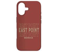 Vintage East Point Georgia Case for iPhone 17