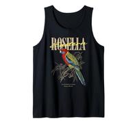 Vintage Eastern Rosella Bird Watching Art Nature Love Birds Tank Top
