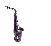 Vintage Eb Alto Saxophone Sax 802 Key With Carrying Case Reed Cleaning Brush Cloth Woodwind Instrument With Case (Color : Vintage-Red)