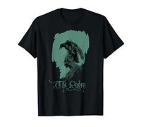 Vintage Edgar Allen Poe Raven Shirt Art-Allan Poe Nevermore T-Shirt