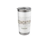 Vintage Edmonton Canada Stainless Steel Insulated Tumbler