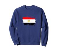 Vintage Egypt 2021 Retro Egyptian Flag Football Soccer Sweatshirt