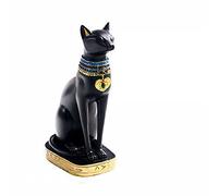 Vintage Egyptian Cat Statue - Bastet Goddess Figurine for Home Office Decor, Decorative Craft, Egyptian Cat God Incarnation, for Cat Lovers