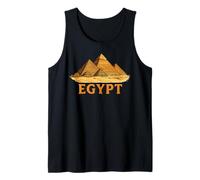Vintage Egyptian Giza Pyramids Travel Egypt Souvenir Tank Top