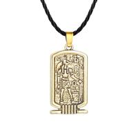 Vintage Egyptian God Talisman Pendant Men Women Necklace Egypt of Magic Wisdom Thoth Ibis-head Amulet Jewelry s