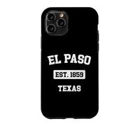 Vintage El Paso Texas TX Est. 1859 Souvenir Case for iPhone 11 Pro