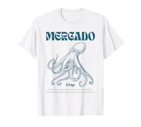 Vintage El Pulpo Spanish seafood octopus design T-Shirt