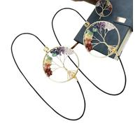 Vintage Elastic Bookmarks - 2 Piece Tree Page Holder Crystal Decorated | Stylish Elastic Bookmarks for Planners Diaries Notebooks Review Logs Date Bi