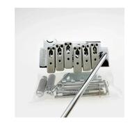 Vintage Electric Guitar Tremolo 2-point Double-pendulum Tremolo System Chrome Silver Bridge WOV10