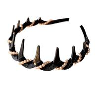 Vintage Elegance Hairband: The retro inspired design of this hair accessory contains faux pearls that provides a touch of vintage elegance that makes it a must-have addition