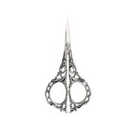 Vintage Embroidery Scissors Portable Sewing Scissors Ultra-Sharp Utility Craft-Scissor for Embroidery Needleworks Fabric for Clothing Professional Fabric with Heavy Duty Left