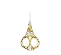 Vintage Embroidery Scissors Portable Sewing Scissors Ultra-Sharp Utility Craft-Scissor for Embroidery Needleworks Fabric for Clothing Professional Fabric with Heavy Duty Left