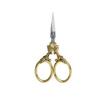 Vintage Embroidery Scissors Portable Sewing Scissors Ultra-Sharp Utility Craft-Scissor for Embroidery Needleworks Fabric for Clothing Professional Fabric with Heavy Duty Left