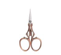 Vintage Embroidery Scissors Portable Sewing Scissors Ultra-Sharp Utility Craft-Scissor for Embroidery Needleworks Fabric for Clothing Professional Fabric with Heavy Duty Left