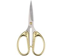 Vintage Embroidery Scissors Stainless Steel Mini Sewing Craft Scissors for Cross Stitch Needlework and Diy Projects,Silver (4.8")