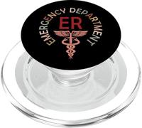 Vintage Emergency Department Emergency Room Nurse ER Nurse PopSockets PopGrip for MagSafe