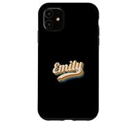 Vintage Emily Personalized Name Emily Case for iPhone 11