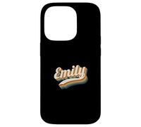 Vintage Emily Personalized Name Emily Case for iPhone 14 Pro